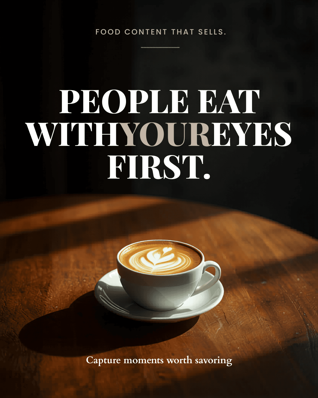 Specialty café — concept