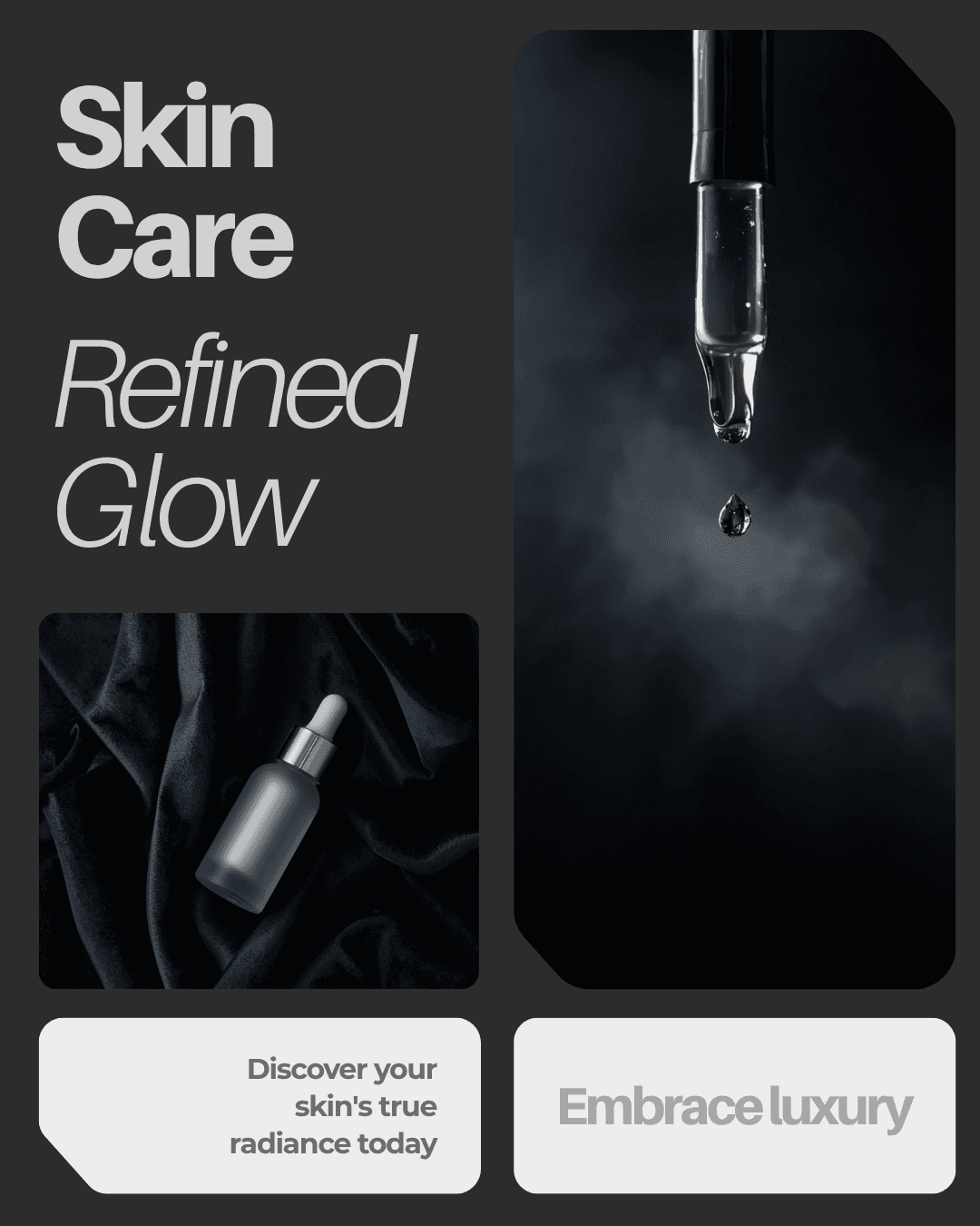 Luxury skincare — concept
